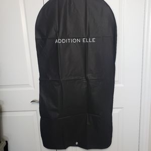 Addition Elle NEW 3 Vinyl Zippered Black Garment Bags Pack of 3